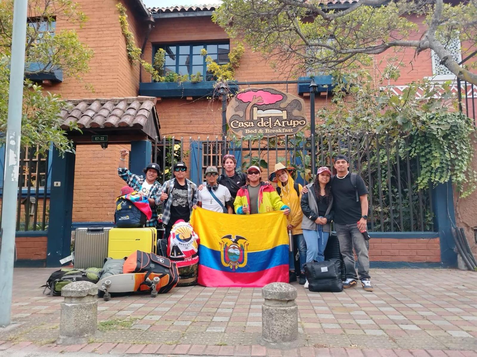 Hostel Casa Del Arupo Quito Zewnętrze zdjęcie